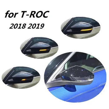 

Dynamic LED Blinker Sequential Turn Light Mirror Indicator Suitable for Volkswagen VW T-ROC T ROC 2018 2019 Car Styling