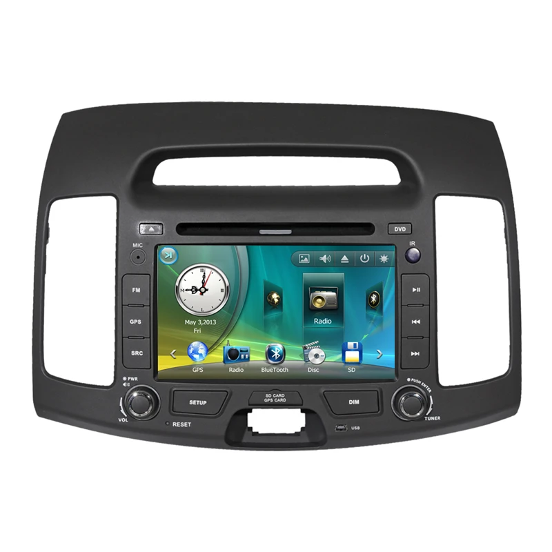 7" Car Stereo Audio Autoradio Head Unit Headunit for Hyundai Elantra ...