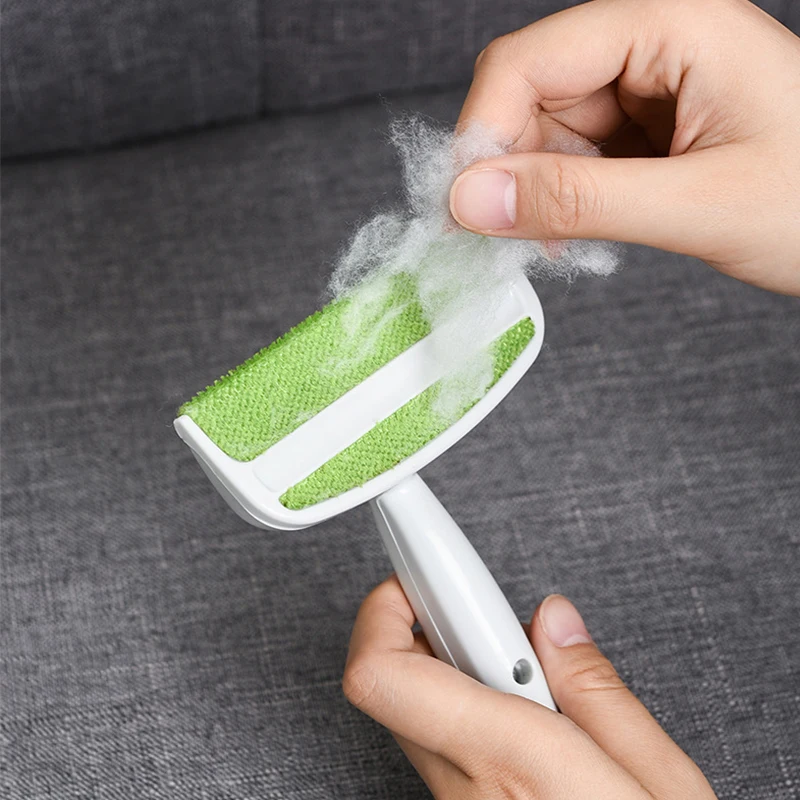 YTE 2 Heads Sofa Bed Seat Cleaning Brush Dust Remover Lint Dust Brush