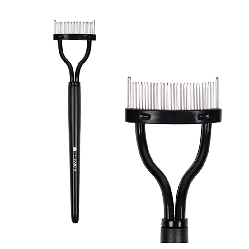

1pc Foldable Comb Collapsible Plastic Eyelash Curler Portable Beauty Essential heated eyelash curler