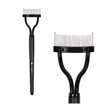 

1pc Foldable Comb Collapsible Plastic Eyelash Curler Portable Beauty Essential heated eyelash curler