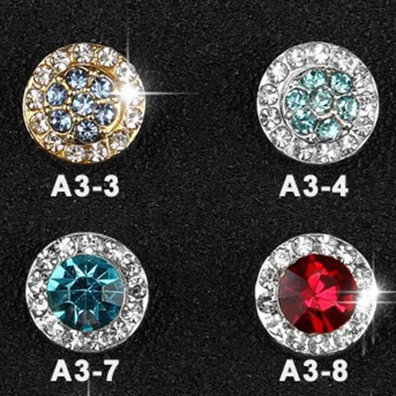 5 шт., Модные Стразы для ногтей, счастливый камень, вращающиеся камни для ногтей, 3D блестки, кристалл, алмаз, драгоценный камень, сделай сам, украшения для ногтей