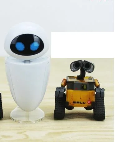 Мультипликационная стена E Walle Eve Robot figura modelo juguete 6 8 см|Игровые фигурки и