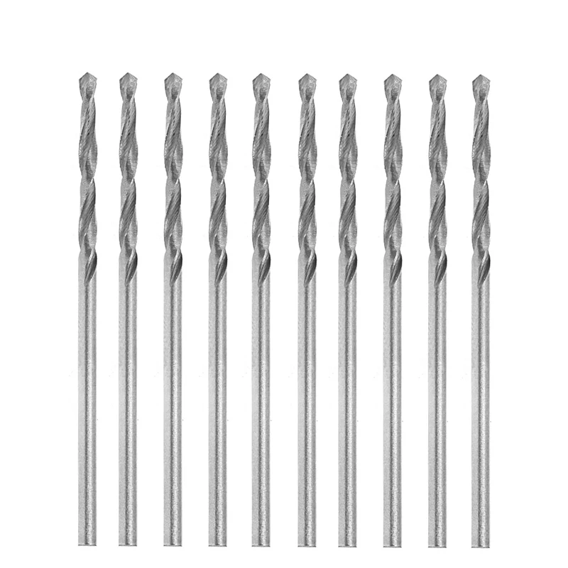 

10Pcs/Set Multifunction Tiny Micro HSS 1.8mm Straight Shank Twist Drilling Bit H02