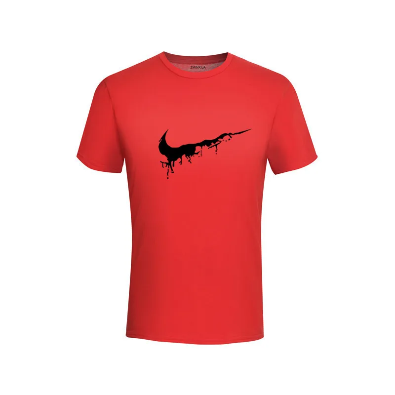 

2019 New Brand Mens T-Shirts Summer 100% cotton Short Sleeve Fitness T Shirts casual Shirts T shirt Homme Plus Size XS-2XL