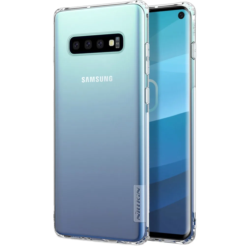 Case for Samsung S10 Plus NILLKIN Nature TPU Transparent soft back cover case for Samsung Galaxy S10+ /S10e