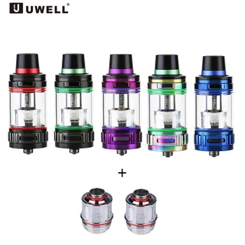 

Original Uwell Valyrian Atomizer 5ml Diameter 25mm with 1Pack 0.15ohm Valyrian core Uwell 510 tank for electronic cigarette