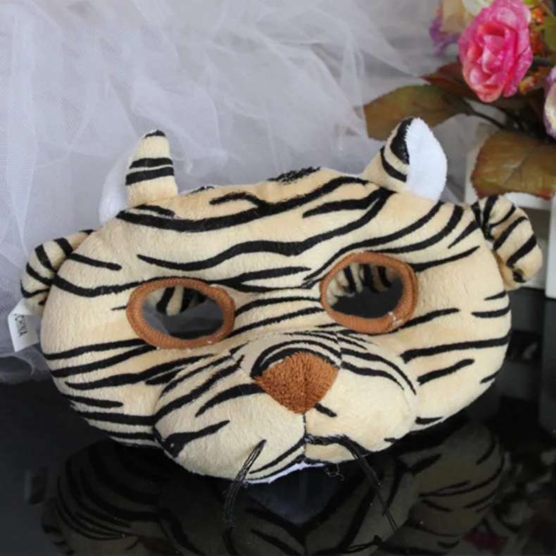 

Tiger Rabbit Dog Animal Mask Party Cartoon Masks Children Kids Party Halloween Masquerade Funny Prop