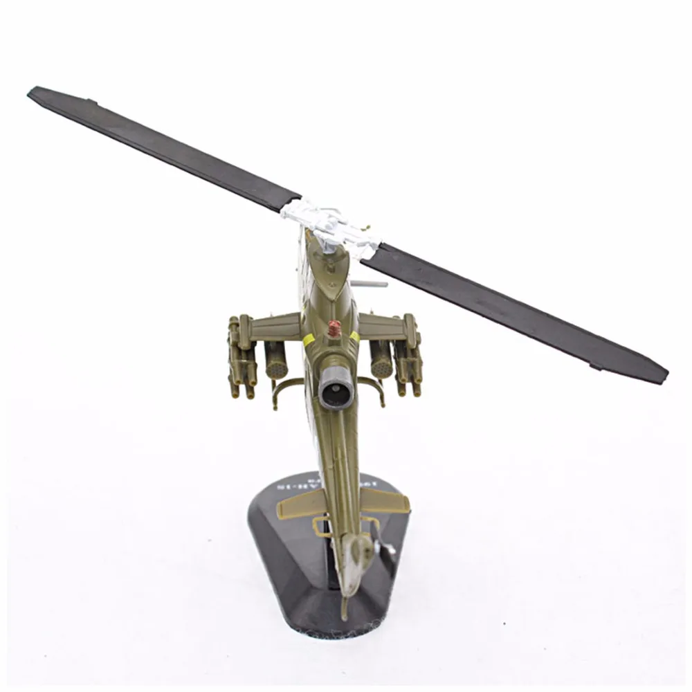 Военная литья под давлением Matel модели самолета 1: 72 весы AH1 Кобра армейские литые игрушечные модели самолетов для коллекции подарок