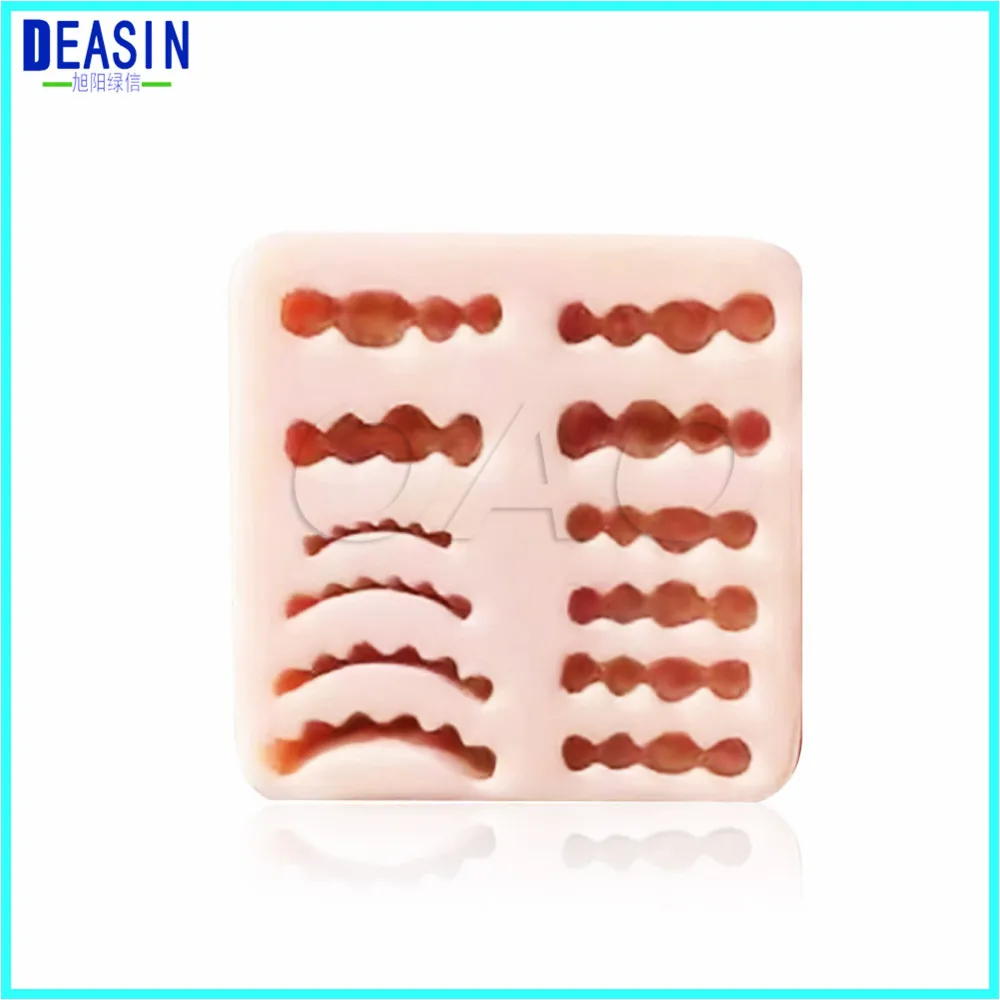 1PCS Good quality Dental lab denture laboratory wax teeth tooth rubber