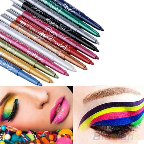 Buy 12 Colors Eye Shadow Lip Liner Eyeliner Eyebrow