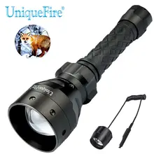 UniqueFire светодиодный фонарь 1200Lm 1405 XM-L2 светодиодный светильник-вспышка наружный водонепроницаемый светильник с регулируемым фокусом 5 режимов лампы с крысиным хвостом