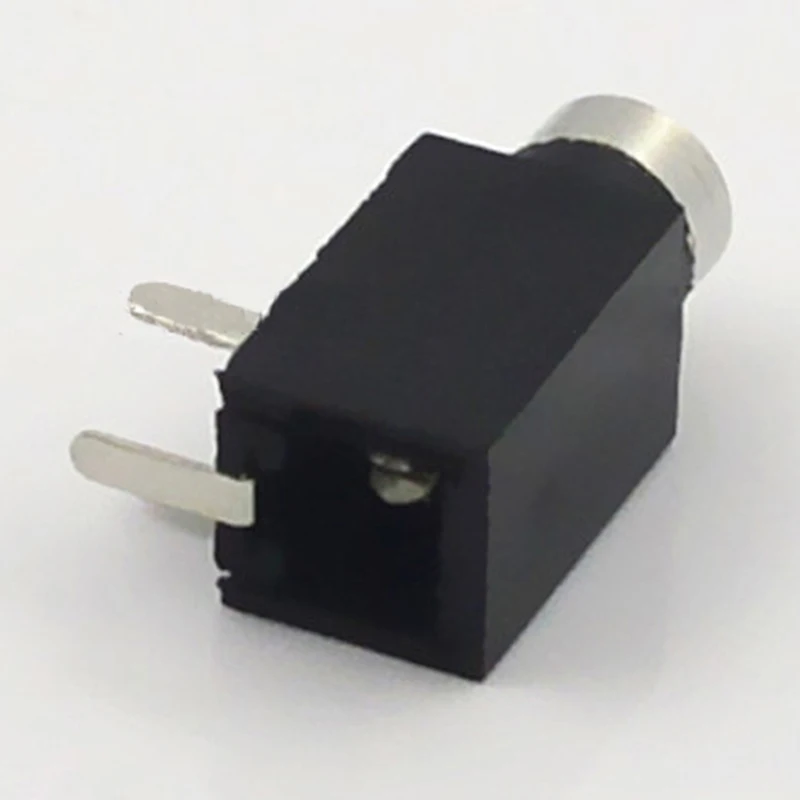 100pcs Jack 2 5mm Audio Connector Plug Strongbox Charging Connector PJ 210 Headphone Jack Switch Three Feet Pins
