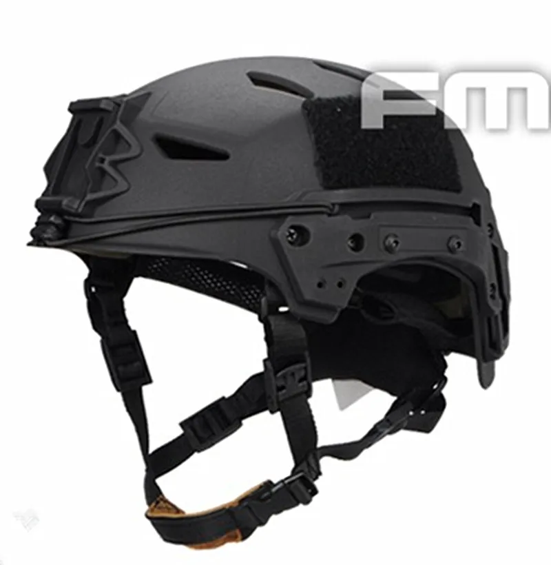 TB-FMA AirsoftSports спортивные шлемы новые BUMP EXFLL Lite военный тактический шлем черный Пейнтбол Боевая Защита - Цвет: BK