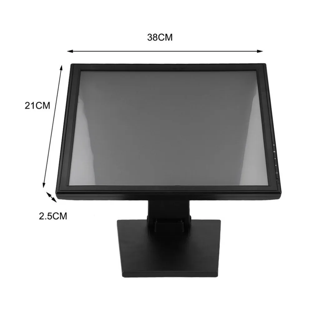 17 Inch Touch Screen LED Monitor POS TFT LCD TouchScreen 1024 X 768 Retail Restaurant Bar Touch Screen Display USB Interface