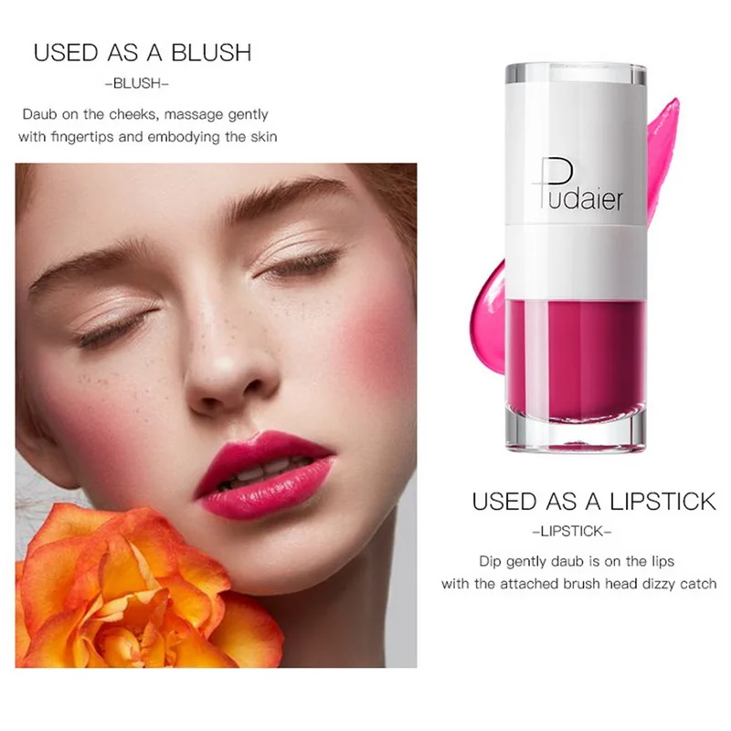 

PUDAIER Lip Gloss Waterproof Long Lasting Matte Liquid Lipstick Colorful Beauty Lip Gloss Makeup Beauty Mini Candy