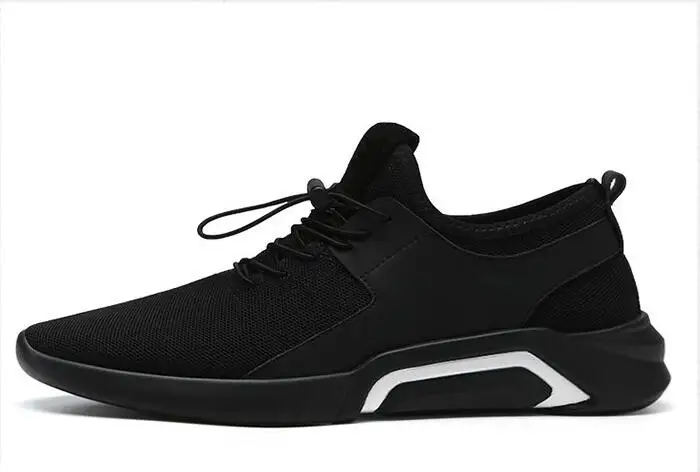 Del Deporte Comodidad Hombre blanco 2019 Zapato Hombres Casual Zapatos De Zapatillas Luz Transpirable Los Moda Malla Diseño Negro Ocio Pwx0qRx1Y
