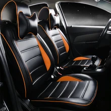 Auto del coche especial funda de asiento de cuero para Peugeot 301 2008 308 408 508 3008 208 4008 RCZ 308 S Golf GTI VR6 multivan Caddy Combi CC