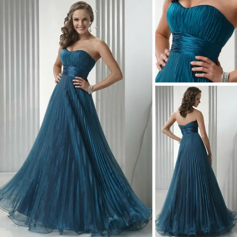 12wm34 Maid Of Honor Pakistani Fancy Light Blue Wedding Dress 2013
