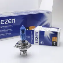 Ограниченное по времени Специальное предложение 10 шт. H4 лампы 55 Вт/55-60 Вт 12 В Hod Лампа 6000k галогенная лампа автомобильный HOD светильник