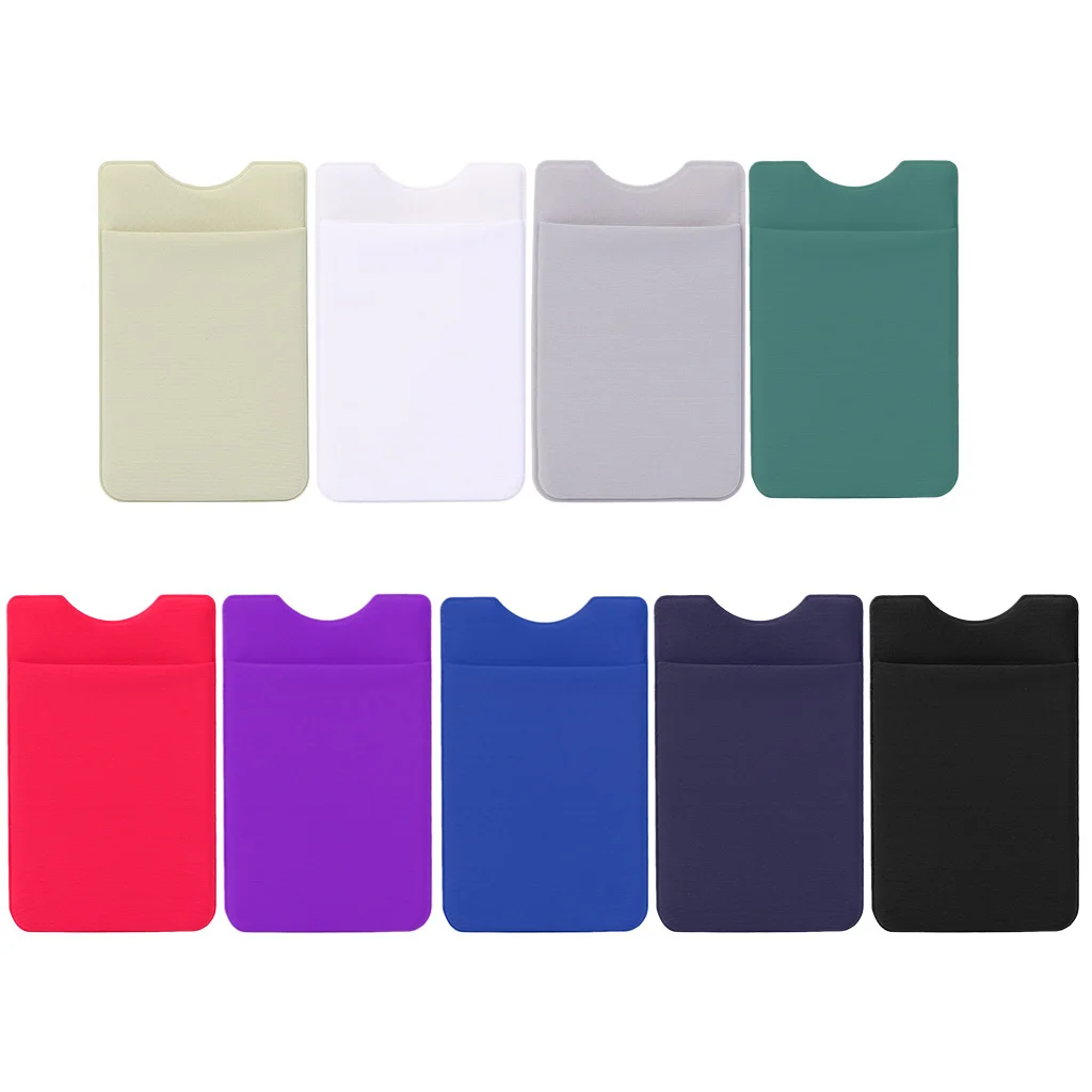 

Elastic Adhesive Sticker Cell Phone Wallet Case Credit ID Card Holder Pocket
