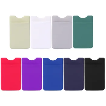 

Elastic Adhesive Sticker Cell Phone Wallet Case Credit ID Card Holder Pocket