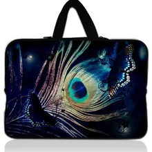 Павлин с Бабочка 1" Горячие нетбук ноутбук рукав сумка чехол+ ручка для 15,6" hp Pavilion dv6 G6