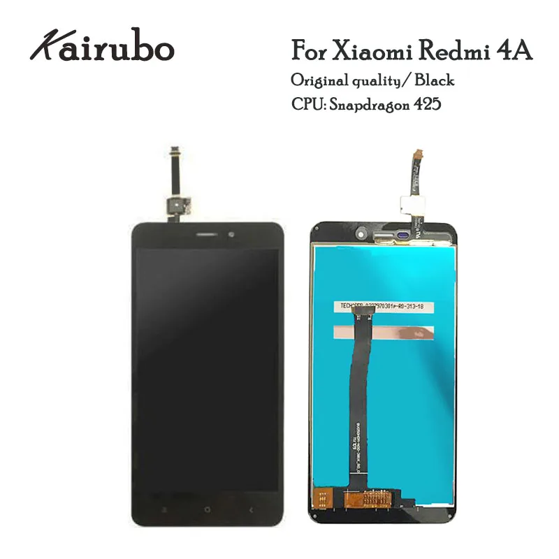 

10pcs for Xiaomi Redmi 4A LCD Display with Frame Digitizer Redmi 4A Touch Screen Assembly Frame Touch Screen Panel Repair Parts