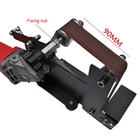 לעיבוד עץ החשמל זווית מטחנות חגורת סנדר מתכת עץ מלטש חגורת M14 מתאם עבור גרינדר מתכת צחצוח כלים לעיבוד עץ (4)