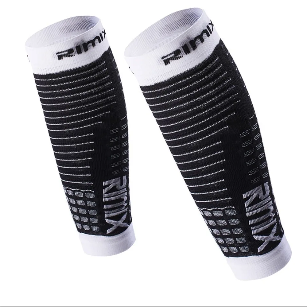 

RIMIX Sport Compression Running Calf Sleeve Leg Socks Support for Shin Splints, Leg Pain, Jogging Sport Runners Guards outdoor