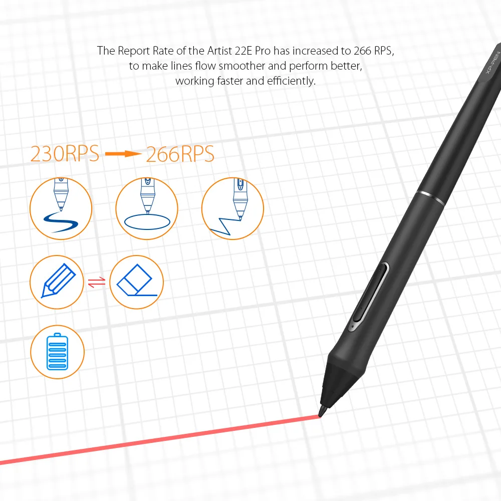 Drawing monitor tablet 22EPro XP Pen 1 (4)