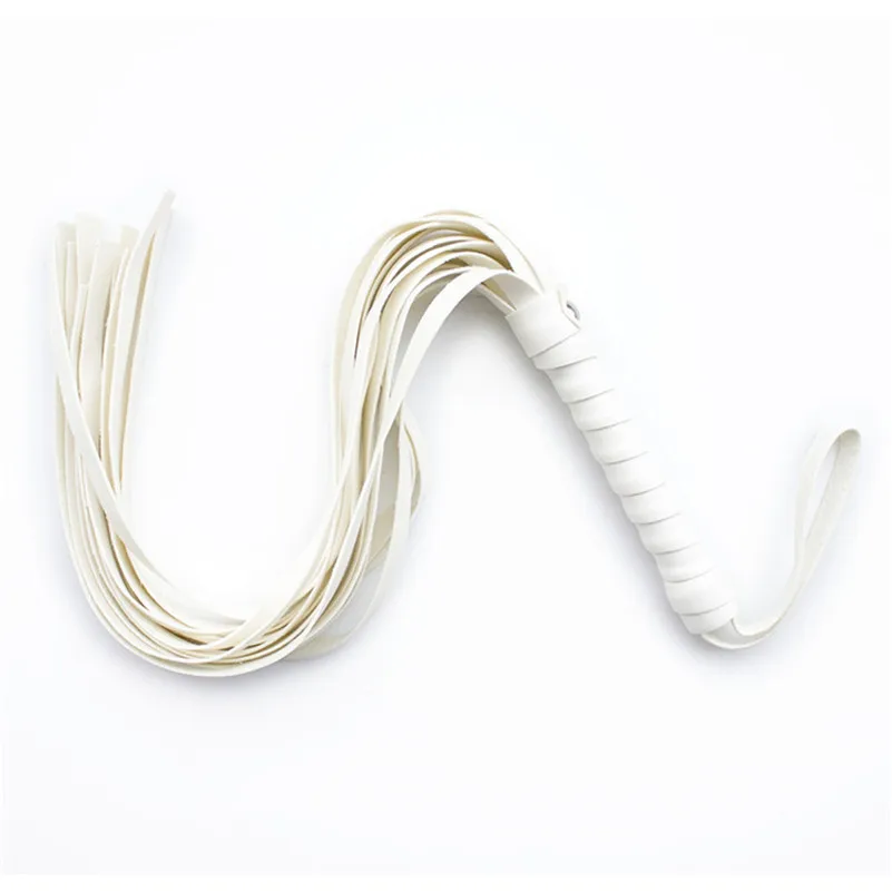 Morease Sex Role Play Kit Sexy Flirting Whip Handle Flogger SM Restraint for Couple Play Spanking Bondage Riding Crop Sex Toys 7