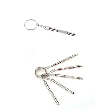 Cheap Mini Keychain Screwdriver Mobile Eyeglass Sunglasses Watch Repair Kit Tool Tools Key Chain LX7296