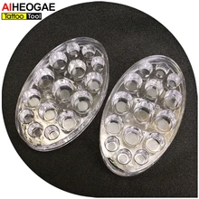 Лот 100 шт. чернила татуировки Чашки держатель для татуировки пигмента Наборы инструмент высокое качество татуировки подачи чернил IA319