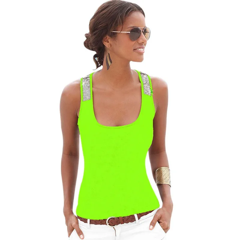 Buy Women Summer Vest Tops Sleeveless Summer Crop Top