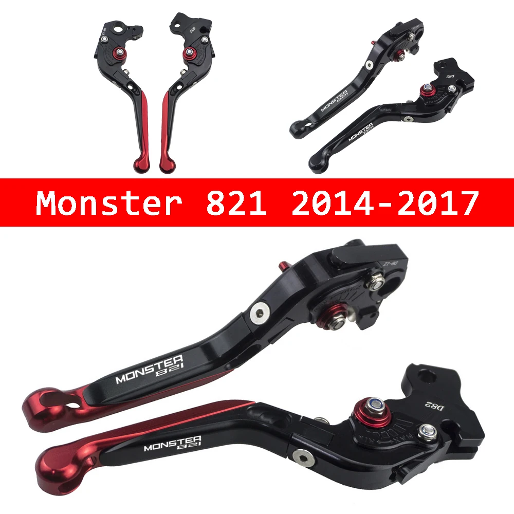 Рычаги тормозной муфты для DUCATI Monster 821 2014 2017 регулируемые Складные Выдвижные