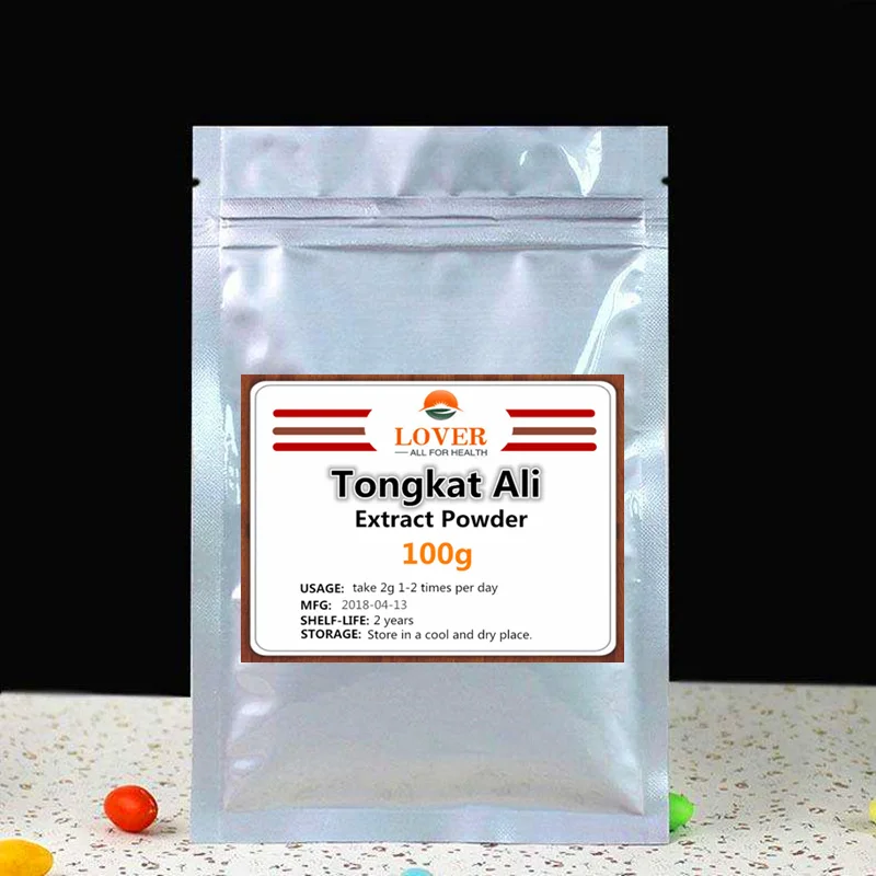 

100g-1000g 100% Pure Tongkat Ali Root Extract Powder For Man,Eurycoma Longifolia,High Quality with Free shipping