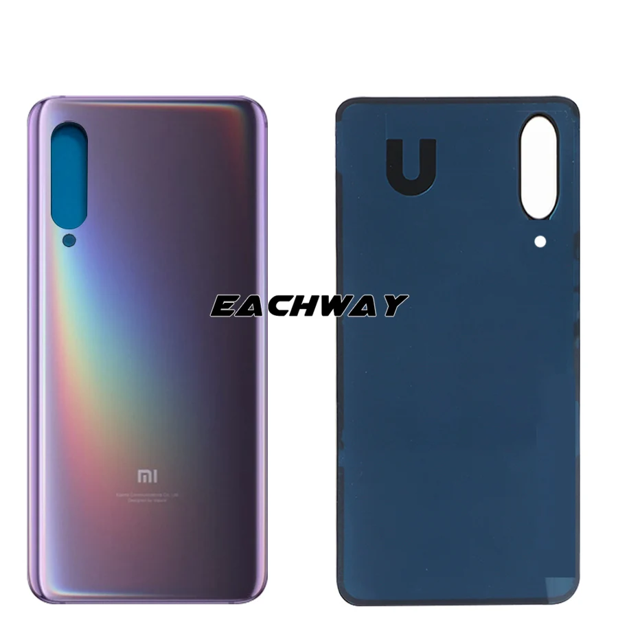 Оригинальная Новинка Крышка батарейного отсека для Xiaomi Mi 9 Задняя стеклянная
