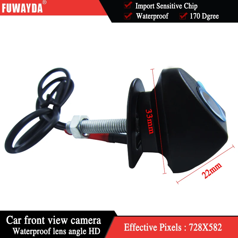 FUWAYDA для SONY CCD HD Логотип Переднего Вида Автомобиля Встраиваемая камера Toyota серия