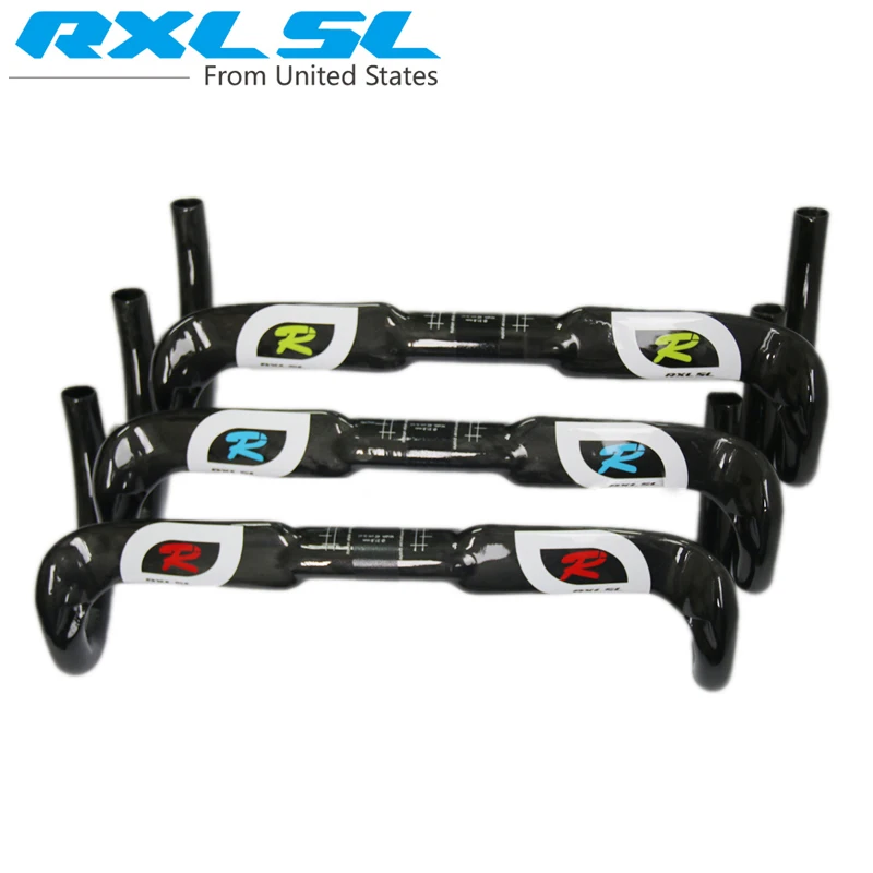 Carbon Fiber Road Bicycle Handlebar Highway Bike B...