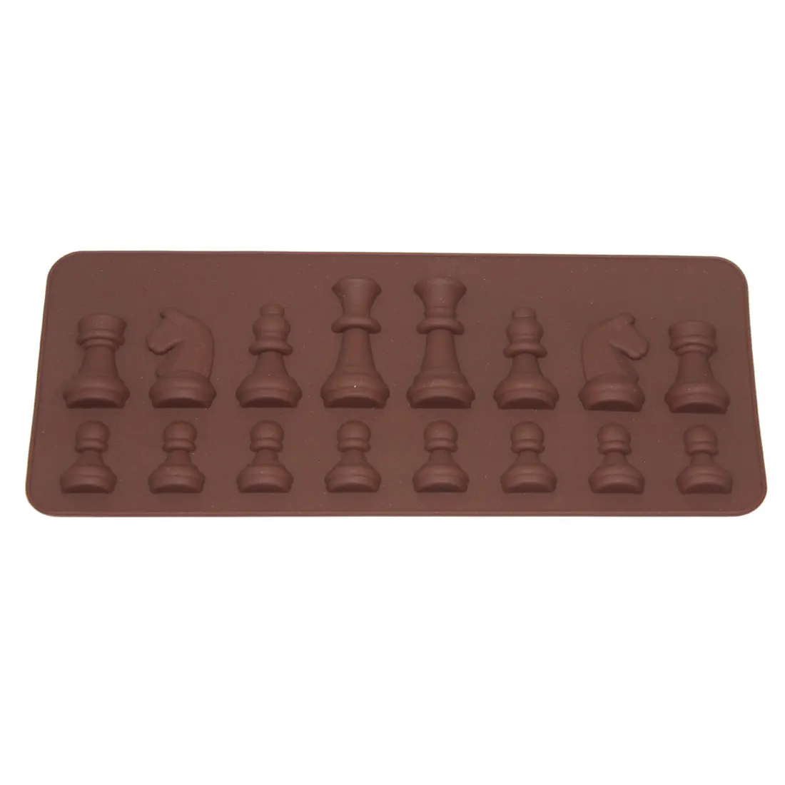 New Arrival International Chess King Queen Knight Pawn Single-Sided Fondant Cake Chocolate Molds Kitchen Baking