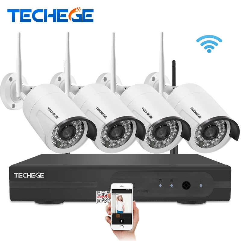 bilder für Techege 4CH Überwachung 1080 P NVR 1080 P WIFI Ip-kamera 2.0MP wireless kit WiFi Kamera CCTV-System P2P onvif cctv-kamera system bilder für Techege 4CH Überwachung 1080 P NVR 1080 P WIFI Ip-kamera 2.0MP wireless kit WiFi Kamera CCTV-System P2P onvif cctv-kamera system