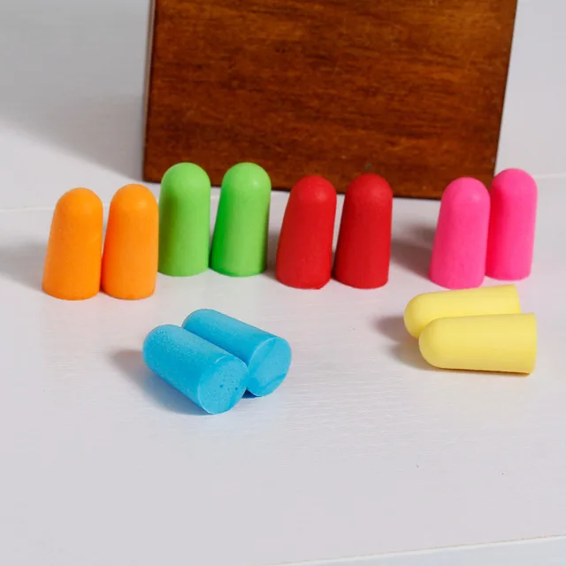 

Soft Foam Ear Plugs Travel Sleep Noise Prevention Earplugs Noise Reduction For Travel Sleeping Individually Wrapped 1 Pair