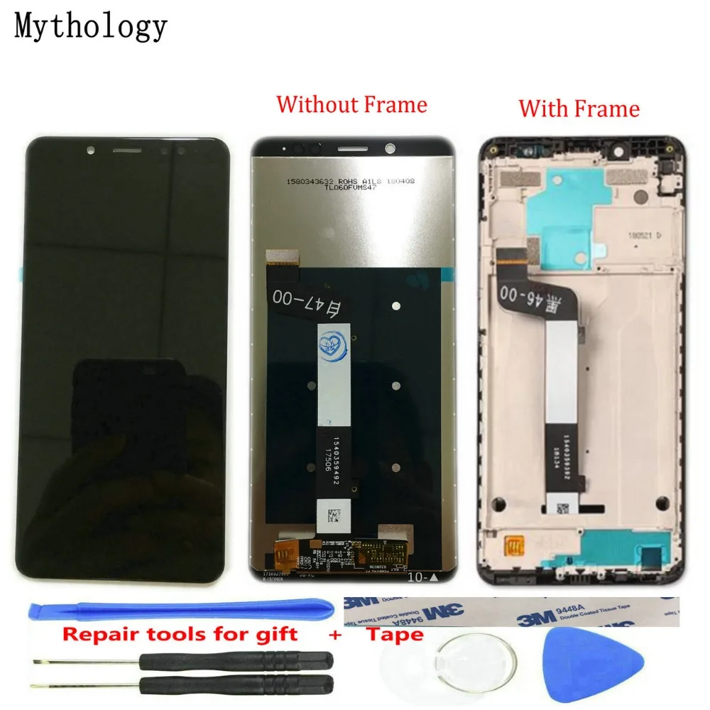 

For Xiaomi Redmi Note 5 Pro Touch Screen Display For Redmi Note 5 Replacement 5.5 Inch Mobile Phone Touch Panel LCD Mythology