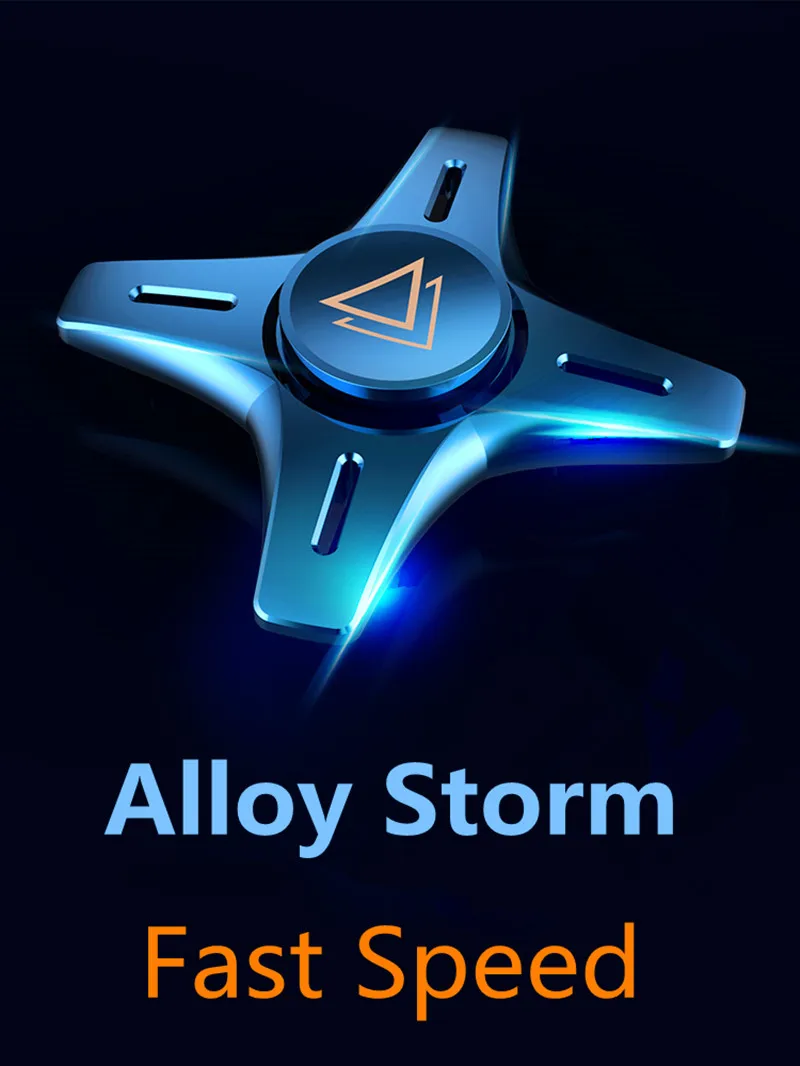 

2018 Real Fidget Spiner Spinner Hand Fingertip Gyro Titanium Office Fidgety New Adult Decompression Toy Children Hands-on Fun