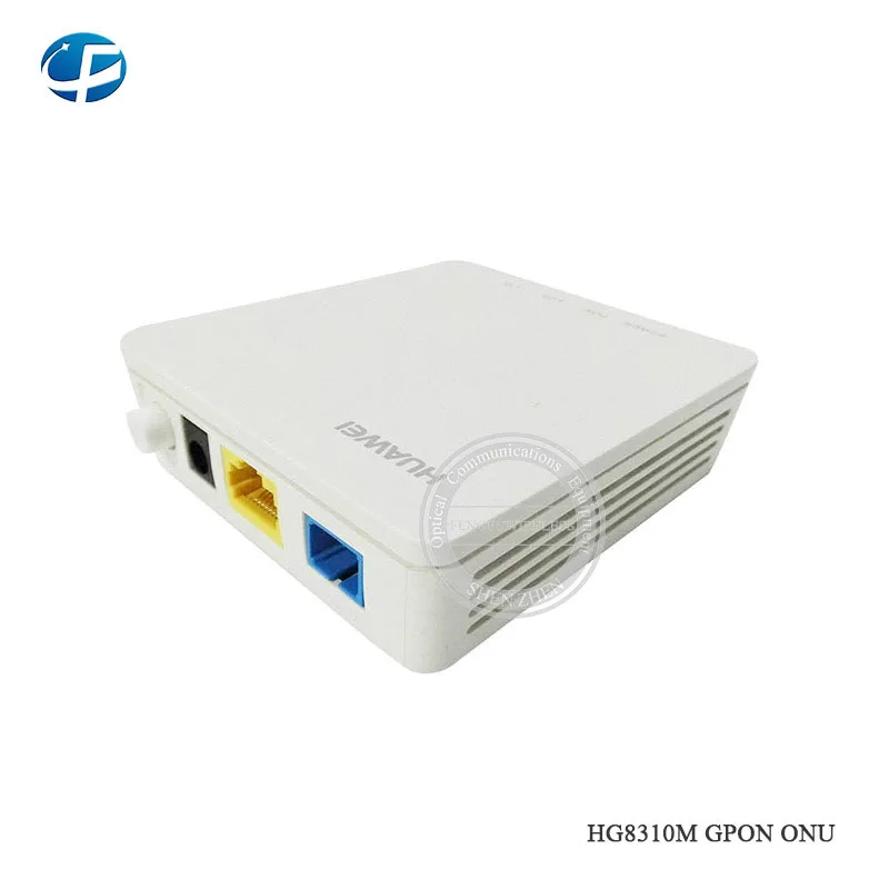 

20pcs onu gpon hua wei ont FTTH fiberhome onu modem Secondhand hg8310m 1GE GPON ONU ONT with English Version