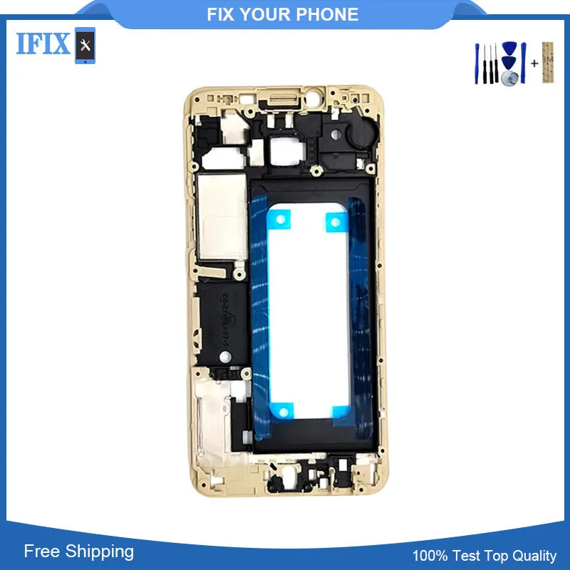 

Front Frame For Samsung C5 C5000 SM-C5000 Faceplate Front Housing Bezel Frame In Stock High Quality