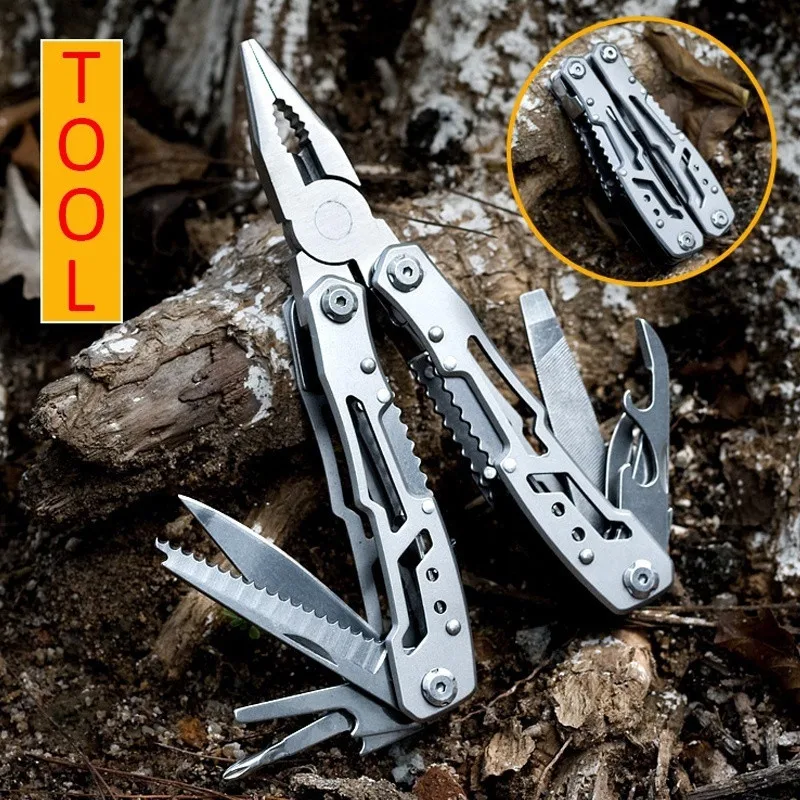Outdoor Camping Survival Tools Multi Tool Pliers Versatile Repair (12)