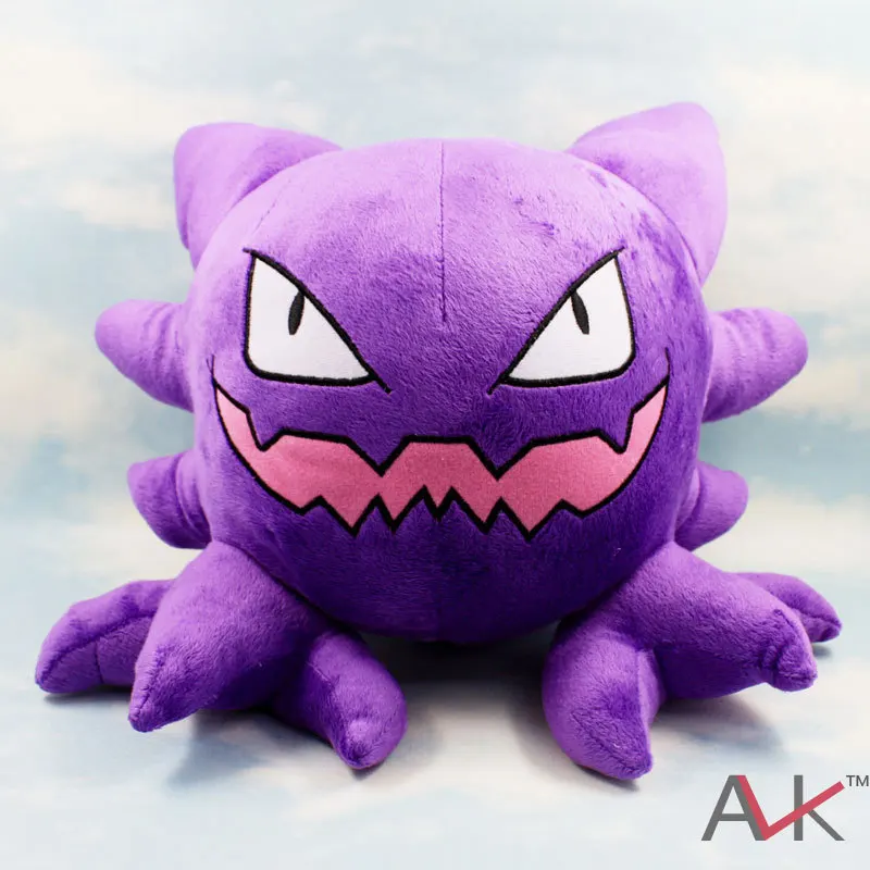30cm Pocket Monster Spectrum 12 Pokemon Plush Toy Haunter Cute Soft Stuffed Animal Toy Collectible Doll