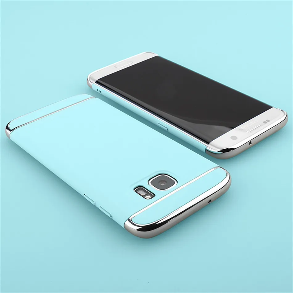 Для Samsung S7 edge чехол для MOFi задняя крышка Жесткий galaxy s7 capa funda роскошный золотой